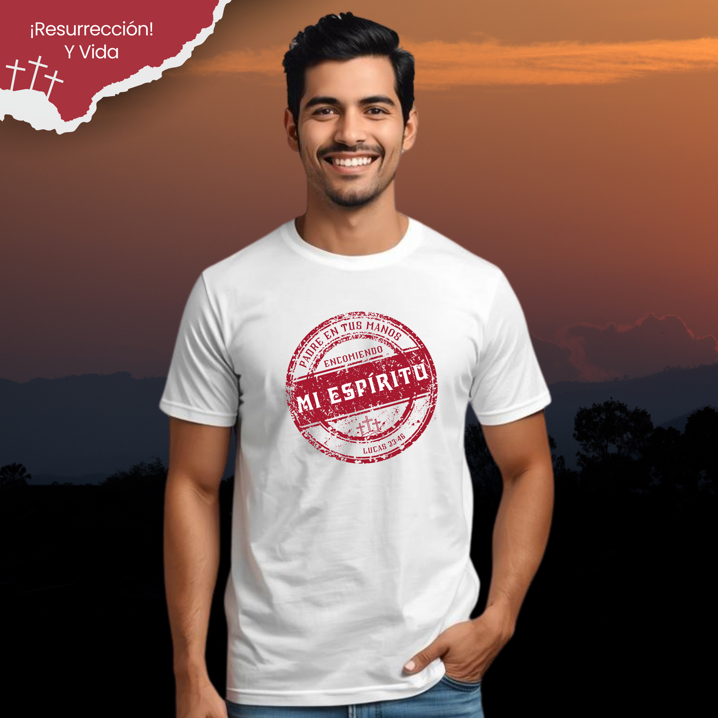 Camiseta Encomiendo Mi Espíritu