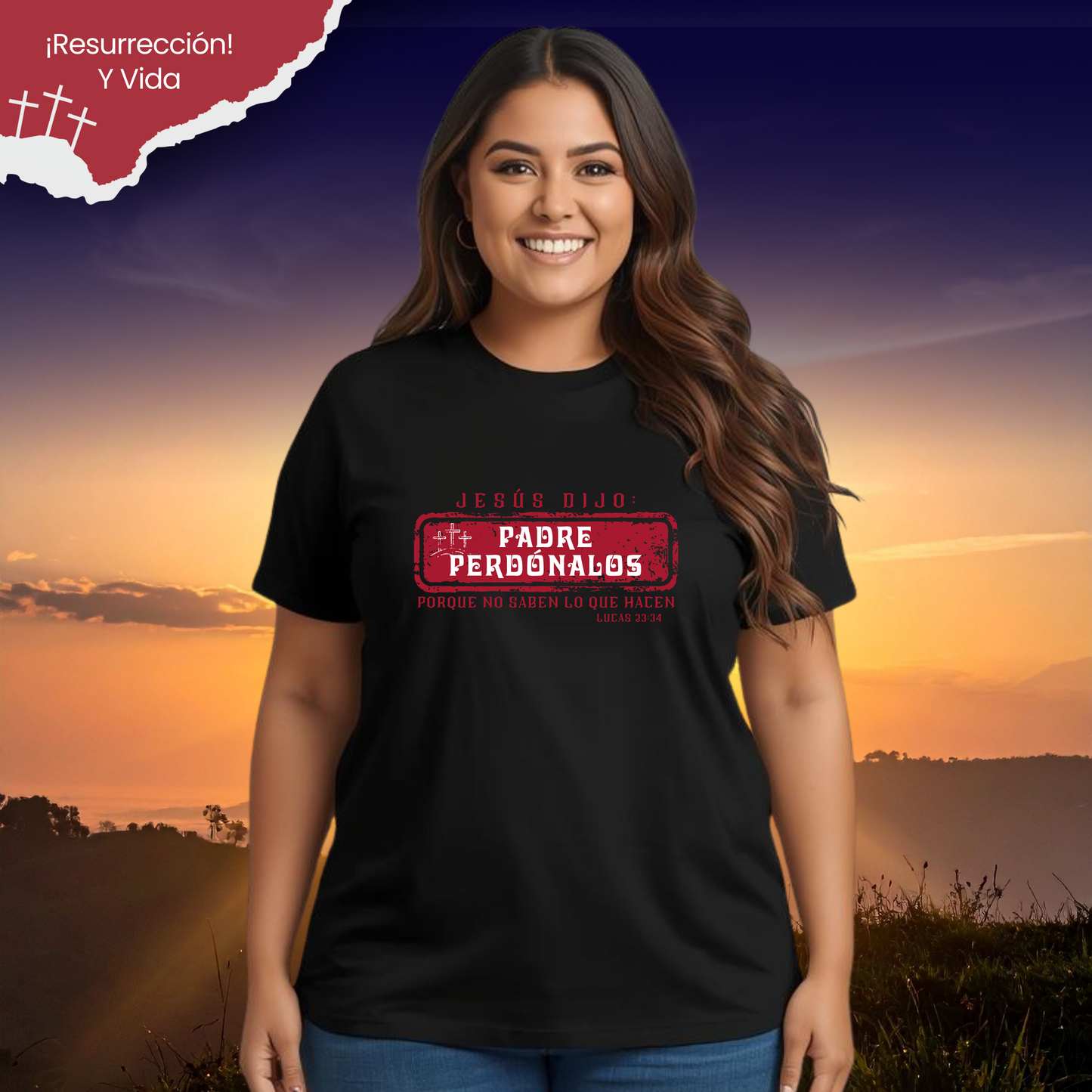 Camiseta Padre Perdónalos