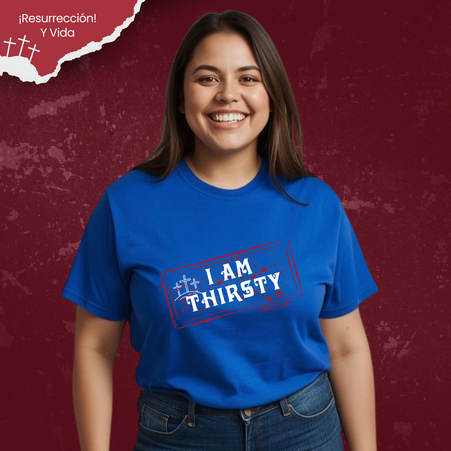 Camiseta I Am Thirsty