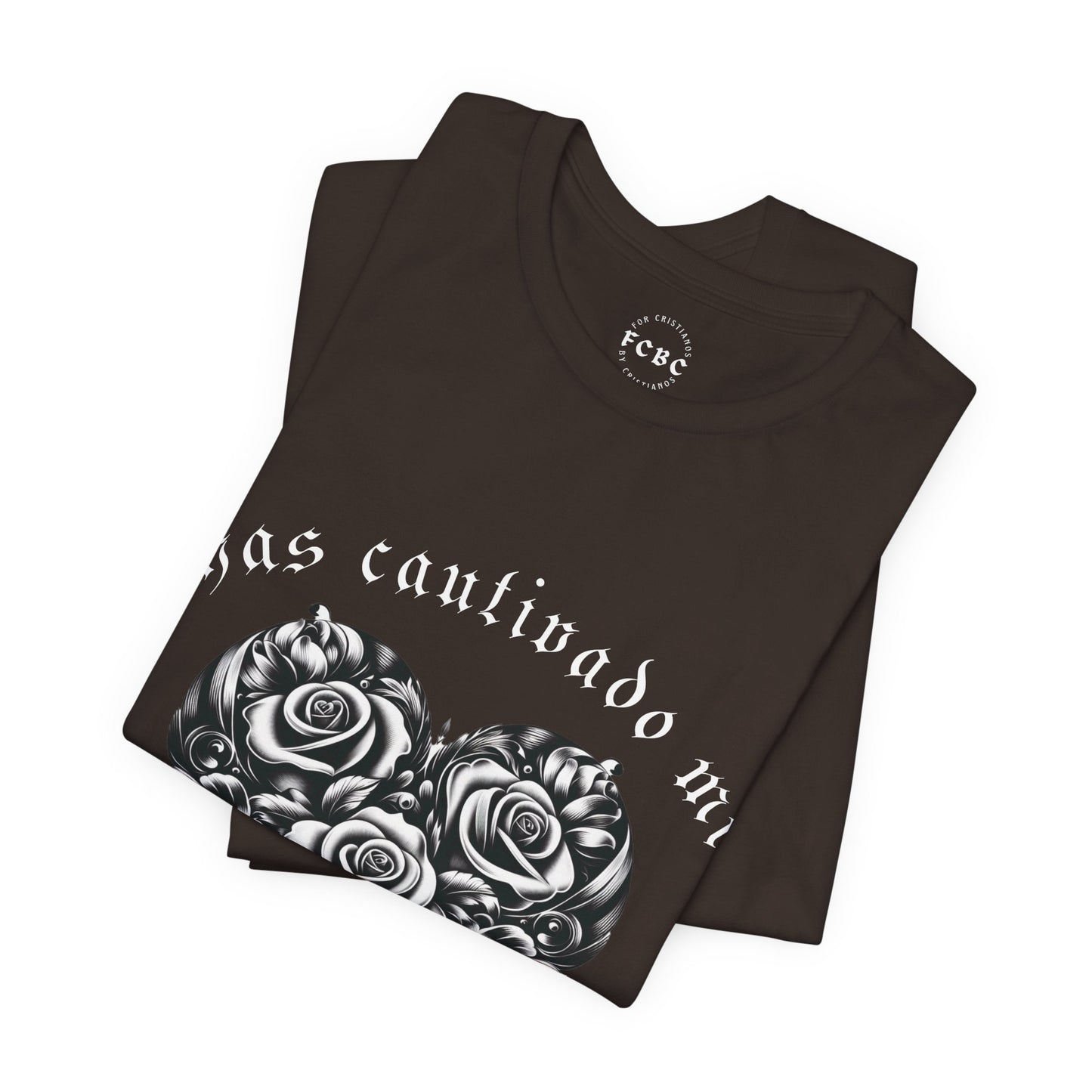 Camiseta Has Cautivado Mi Corazón (estampado delante, bicolor 2)