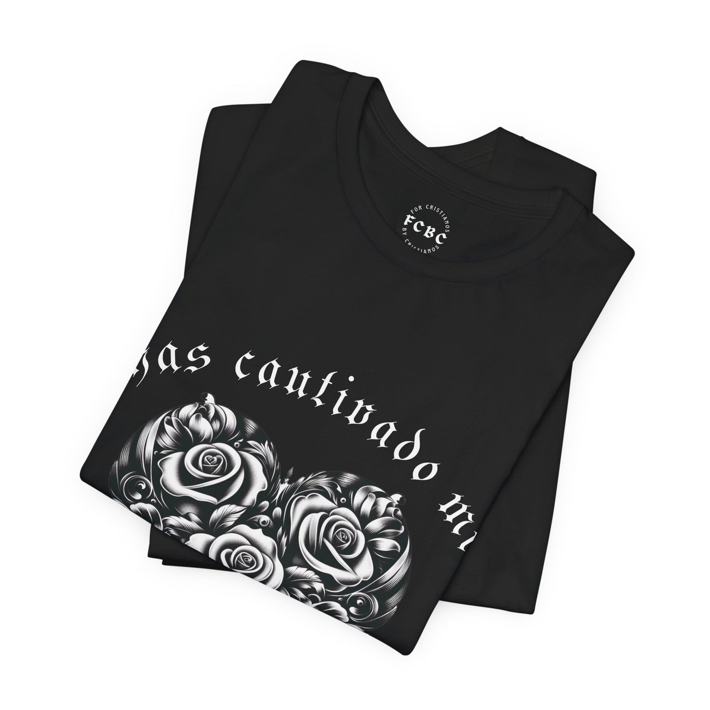 Camiseta Has Cautivado Mi Corazón (estampado delante, bicolor 2)